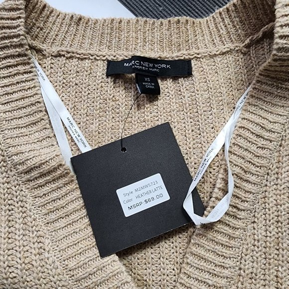 NWT Marc New York Andrew Marc Cardigan Size XS - Picture 5 of 5